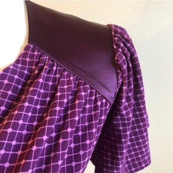 NWT Daisy Fuentes Tie-Back Blouse - Juicy Combo - Size 2X - Picture 2 of 4